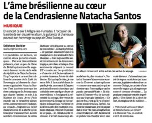 article midi libre concert natacha santos 27 septembre